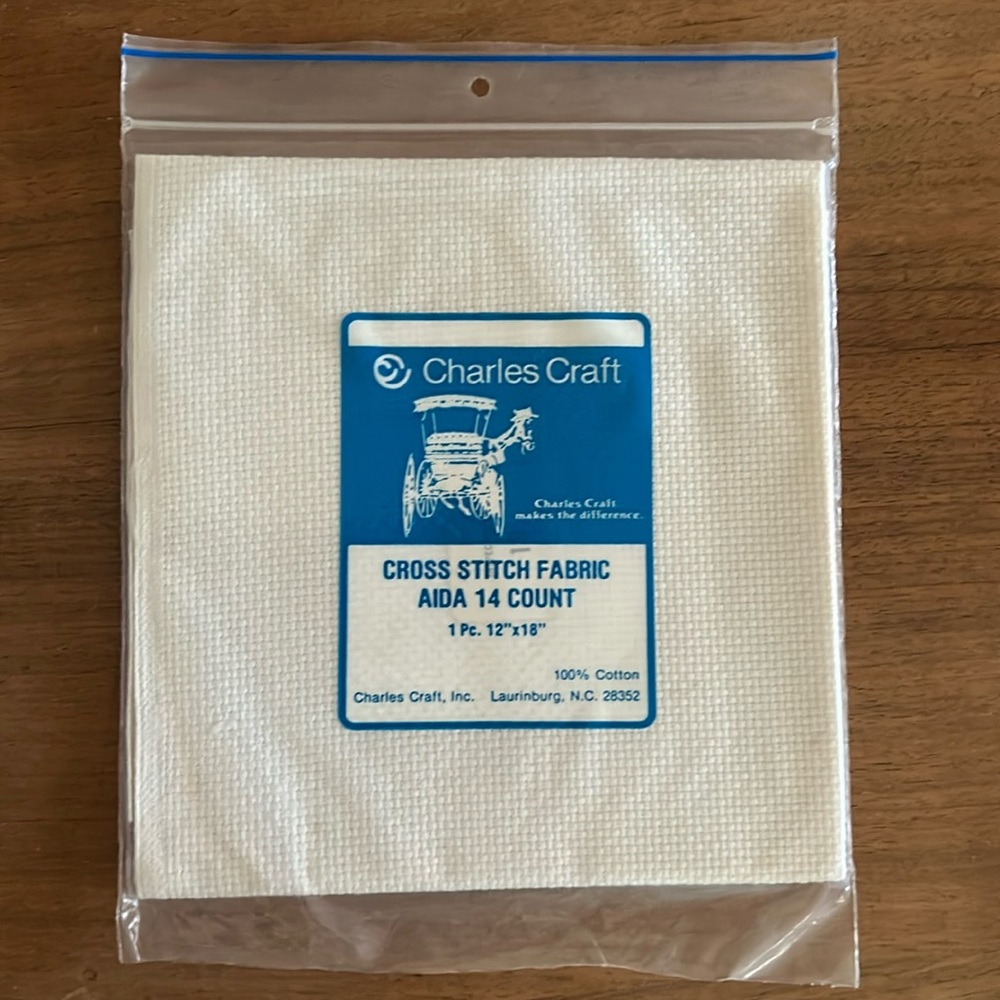 Cross stitch fabric